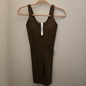 Lululemon Align Bodysuit 6" JAVA Size 2 Nwt